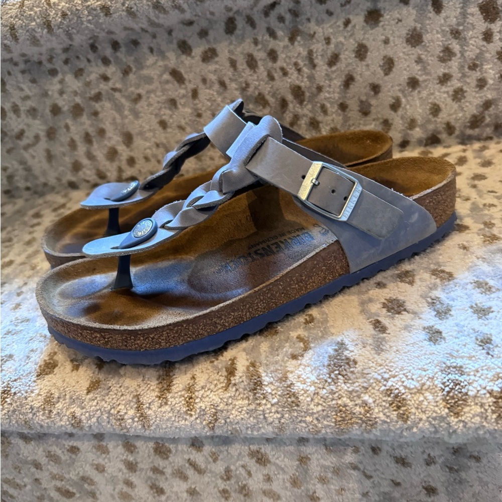Birkenstock braided Giza leather thing Sandle